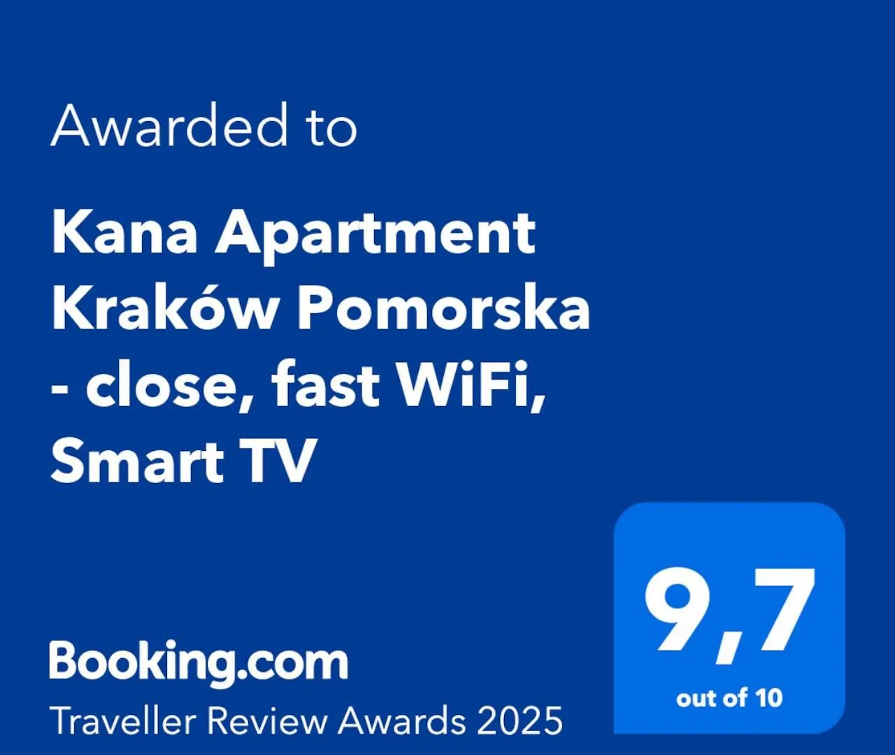 Kana - Stylish Apartment In Krakow Pomorska - Close, Wifi, Smart Tv 0*,